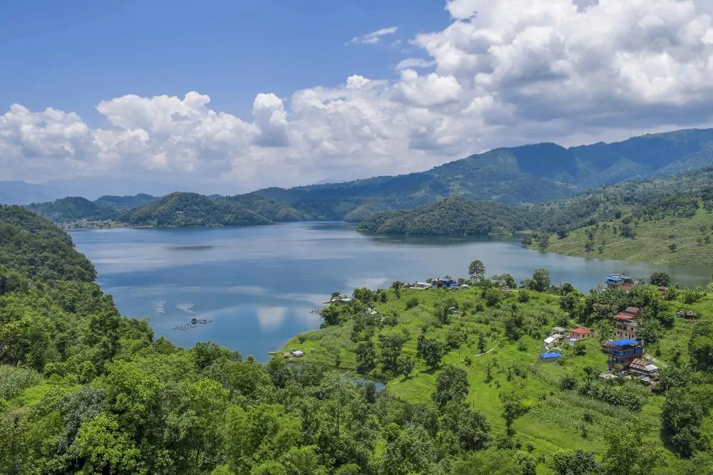 Begnas Lake and Rupa Lake In Nepal