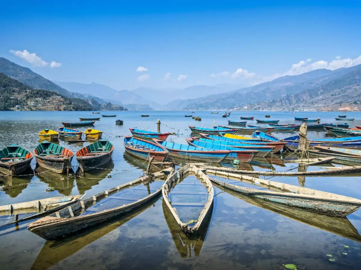 Phewa Lake (Fewa Lake) In Nepal